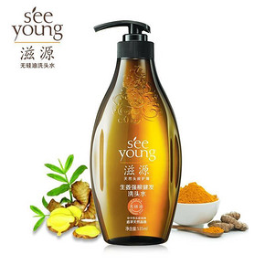 滋源 无硅油生姜洗发水60ml(中干性) 5元包邮(10-5券)