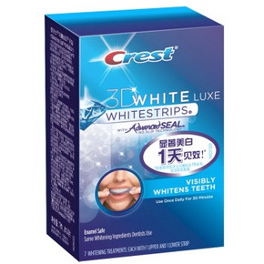 佳洁士(Crest) 闪耀炫白 牙贴7件装 69元