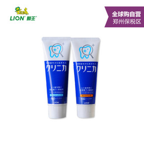狮王 酵素立式牙膏超级薄荷 蓝色 130gx6支 60.4元(179.4-80-39券)