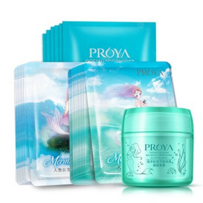 PROYA 珀莱雅 人鱼公主面膜组合装 面膜26片+睡眠面膜80g 99元(199-100)