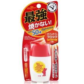 近江兄弟 小熊防晒霜30g 折14.7元(29，199-100)