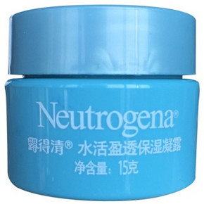 手慢无# Neutrogena 露得清 水活盈透保湿凝露15g  1元