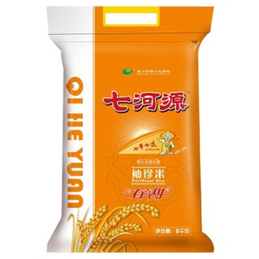 华北/西南/西北# 七河源 袖珍米 东北大米 5kg 29.9元(支持299-99神券)