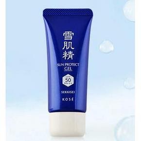 越晒越白# 雪肌精 美白防晒啫喱 35g 折58元(108,199-100)