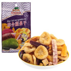 越南进口 sabava 沙巴哇综合蔬果干 100g 折4.5元(8.9，99-50)