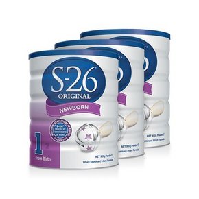 Wyeth 惠氏普通S26系列婴儿奶粉1段 900g*3罐装  245元包邮(265-20券)