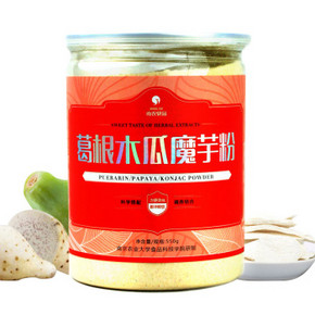 手机端：南农 葛根木瓜魔芋粉罐装 550g 折5.9元(9.9，99-40)