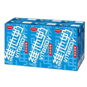 维他奶 原味豆奶植物蛋白饮品 250mlX6盒 11.9元(限购5件)