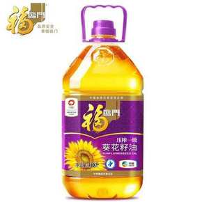 福临门 压榨一级葵花籽油 3.68L 39.9元包邮