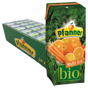 pfanner 芬奈尔 白色有机水果汁200mlx24瓶 折45元(89，199-100)
