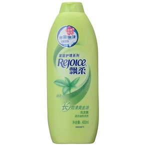 飘柔 家庭护理绿茶长效清爽去油洗发露 400ml  9.9元