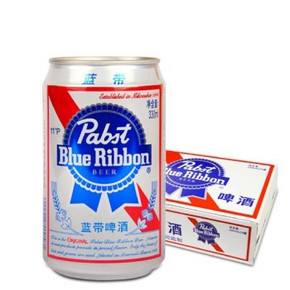 西南：蓝带啤酒 普啤11度330MLx24整箱 29.9元