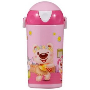 日康 RK-3446 宝宝卡通吸管水壶600ml  15.9元