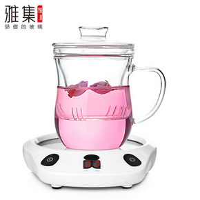 前30分钟# 雅集 恒温宝玻璃茶具套装 10点  36.9元包邮
