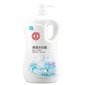大宝 清透沐浴露1.15L 19元