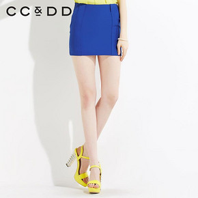 CC&DD 女装超短裙弹力修身包臀裙 15元(45-30券)