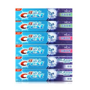 限地区# Crest 佳洁士 3D炫白牙膏 180gX6支 39元