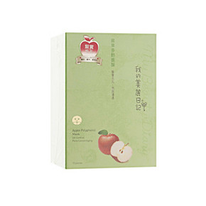 我的美丽日记 苹果多酚面膜 台湾制造 10片 38元
