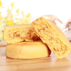 白菜价# 福建特产 慕滋 肉松饼12个 2.9元包邮(9.9-2-5券)