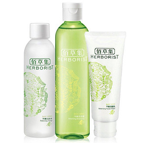 佰草集平衡洗发露250ml+洁面乳100g+化妆水150ml 100.56元(200.56-100)