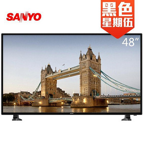 三洋 48CE1210M  48英寸智能4核无线WIFI 窄边框LED电视 1799元
