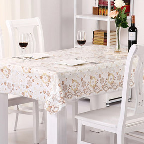 5元券好去处# 金塑 防水蕾丝桌布 132X70cm 券后3.8元包邮