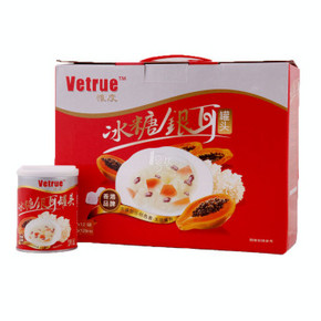 惟度 Vetrue 冰糖银耳罐头 248g*12盒 13.5元
