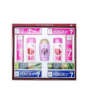 韩国LG 美丽的2号 浴200g+洗200ml+护200ml+牙膏90gX8 券后69元包邮