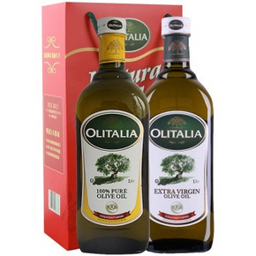 Olitalia 奥尼 精选橄榄油1L*2礼盒 99元(199-100，可用券)