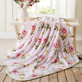 somerelle 安睡宝 法兰绒毯 姬娜180*200cm  折59.3元(89，买3免1)