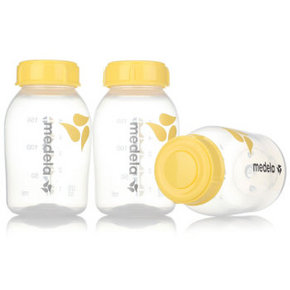 medela 美德乐 母乳储存瓶150ml*3个 折64元(128，199-100)