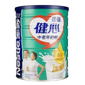 雀巢 健心鱼油奶粉 800g 约78元(128x2-100)