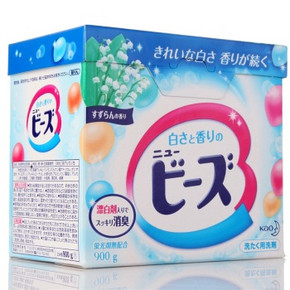 KAO 花王 含漂白洗衣粉 0.9kg 折15元(29.9，2件5折)