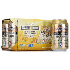Harbin 哈尔滨 小麦王啤酒 330ml*24听 39.9元