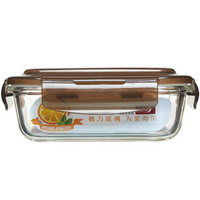 青苹果 HL380 耐热玻璃保鲜盒 9.9元