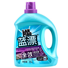 蓝漂 洗衣液 薰衣草香型3kg 折14元(27.9，2件5折)
