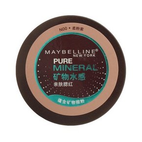 Maybelline 美宝莲 矿物水感亲肤腮4g 柔粉色  29.9元