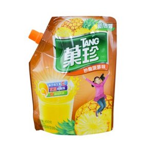 菓珍 壶嘴装 菠萝 400g 8.5元