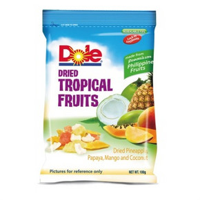 Dole 都乐 都乐 热带水果干 100g 折5.9元(22.9，买1赠1+满减)