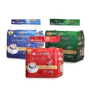 ucc 悠诗诗 高级职人滴漏式挂耳咖啡18杯x3袋装 85元包邮