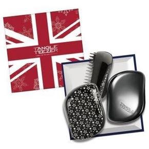 Tangle Teezer 圣诞新年礼盒(磨砂银+闪亮星)  折143元(179，2件8折)