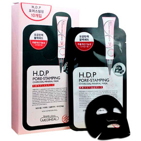 美迪惠尔 H.D.P 毛孔细致竹炭矿物面膜 10片装*2盒 98元包邮（118-20）