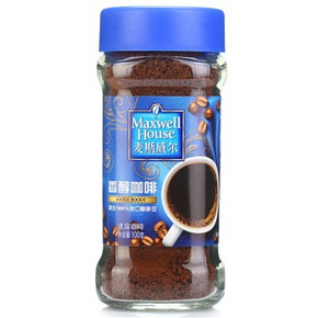 Maxwell House 麦斯威尔 香醇咖啡 100g 19.9元(39.9-20券)