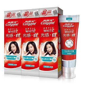 Colgate 高露洁 光感∙白 清悦薄荷牙膏113g*3支 29.9元