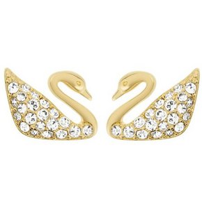 SWAROVSKI 施华洛世奇 金天鹅水晶耳饰 399元包邮