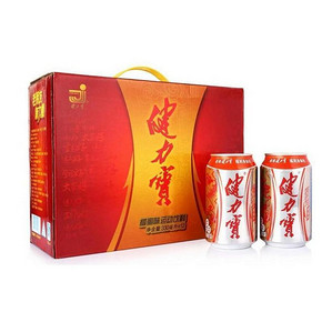 限华南# JIANLIBAO 健力宝 运动饮料 橙蜜味 330ml*12罐 折19元(38，2件5折)