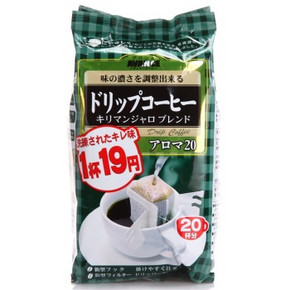 日本 国太楼 挂耳咖啡滤挂式咖啡 160g 19.9元