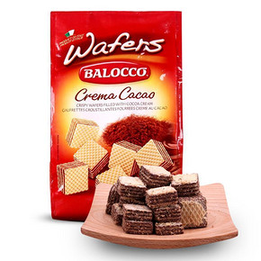 华东/华中# 意大利进口 Balocco百乐可威化饼干可可味250g 9.9元(19.9，99-50)