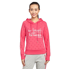 adidas NEO 阿迪达斯 运动生活 女式连帽套头衫 225.6元包邮(下单8折)