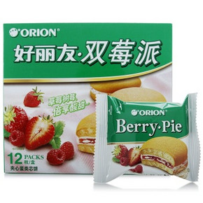 Orion 好丽友 双莓派12枚 276gx6盒 49元包邮(99-50券)